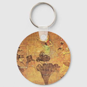 Moorish Dance (Â "Les Alme"),  By Toulouse-Lautre Keychain