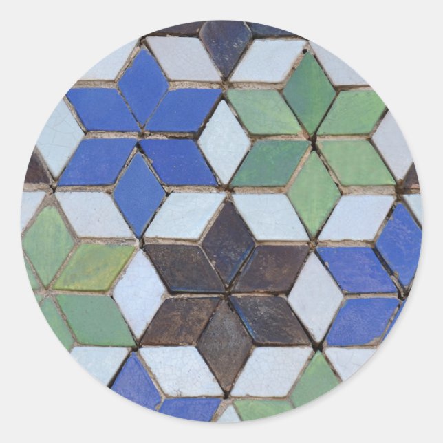 Moorish Star Pattern Stickers (Front)