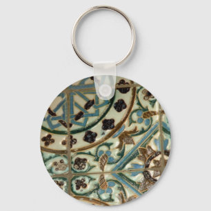 Moorish tile keychain