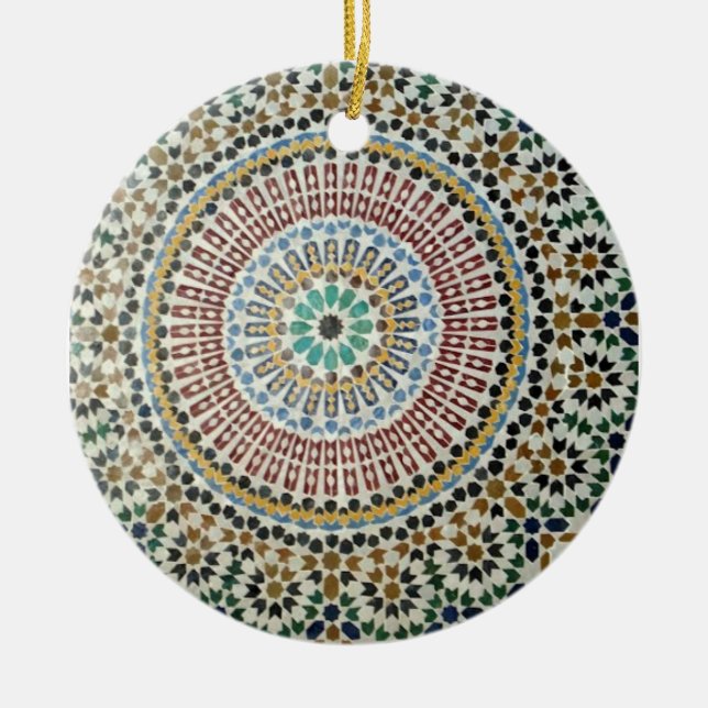 Moorish Tile Ornament (Front)