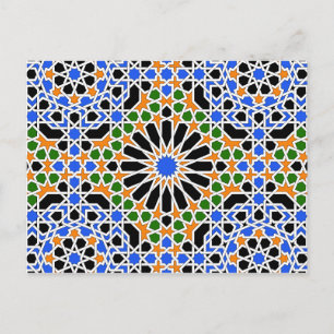 Moorish tile Postcard