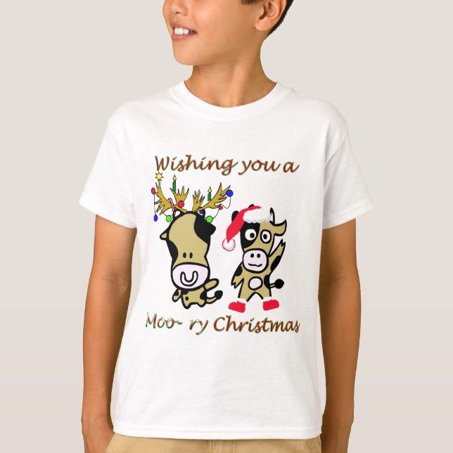 Moory christmas T-Shirt (Front)