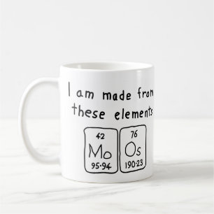 Moos periodic table name mug