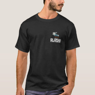 Moose Alaska Last Frontier Alaska Bear T-Shirt