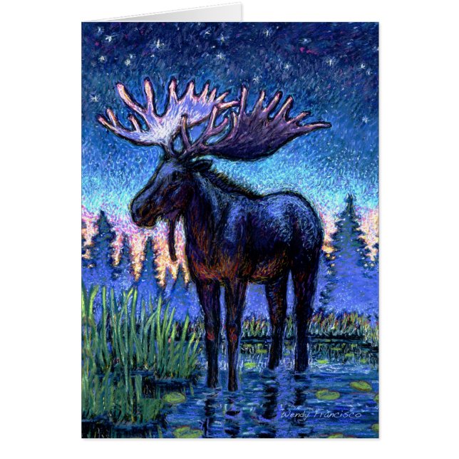 Moose At Dawn (Front)