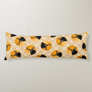 Moose at Sunset - Original Wildlife Art Body Pillow