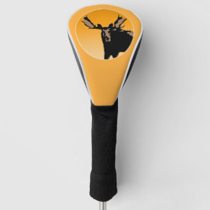 Moose at Sunset  - Original Wildlife Art Golf Head Cover