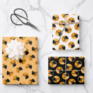 Moose at Sunset  - Original Wildlife Art Wrapping Paper Sheet