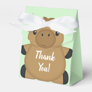 Moose Baby Shower Favor Box