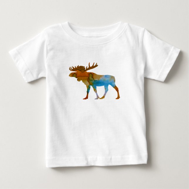 Moose Baby T-Shirt (Front)