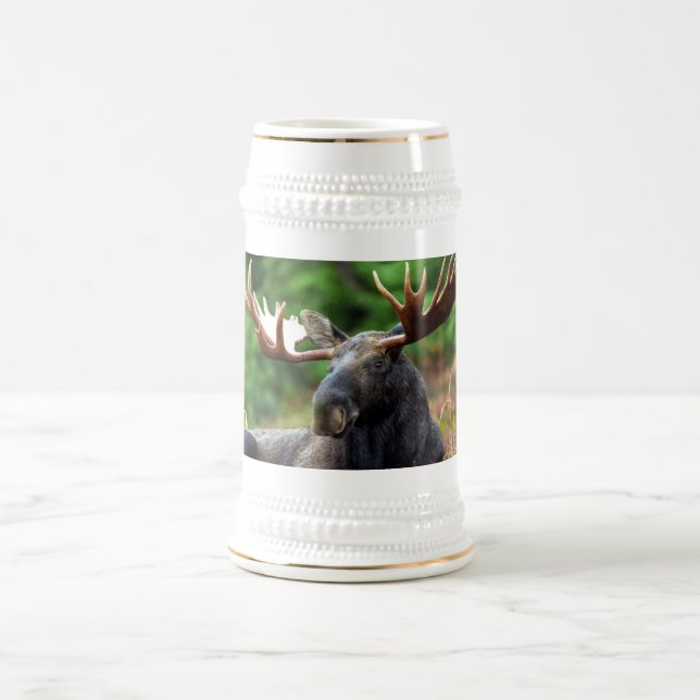 Moose Beer Stein (Center)