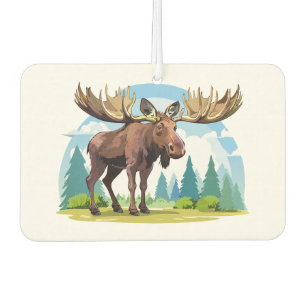 Moose buck air freshener