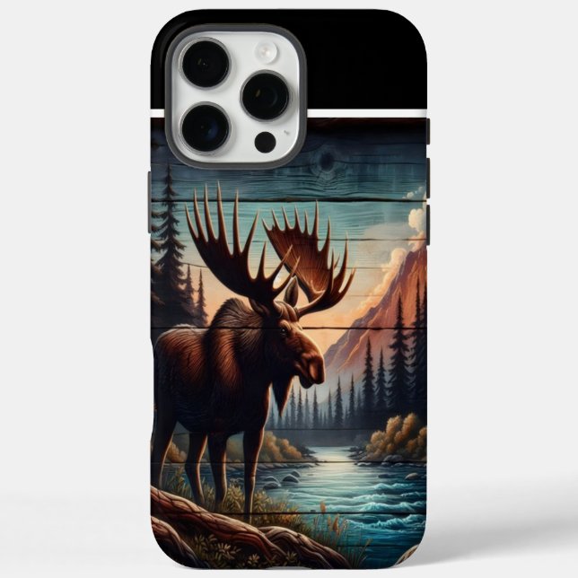 Moose By The River Case-Mate iPhone Case (Back)