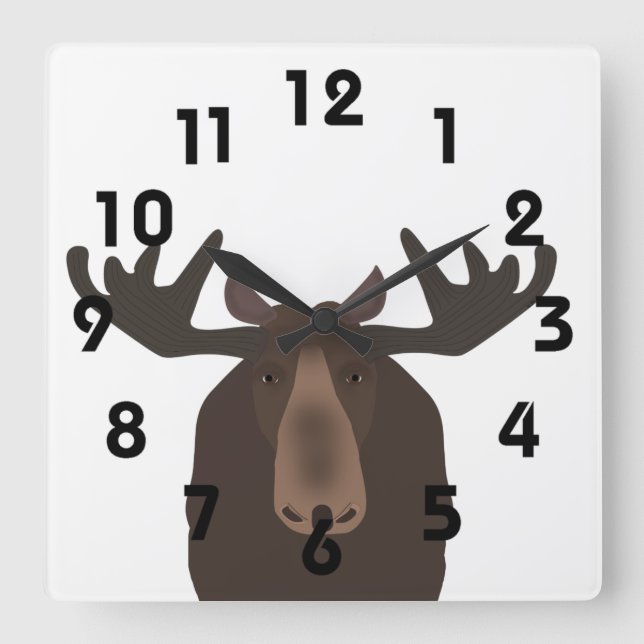 Moose Clock (Front)