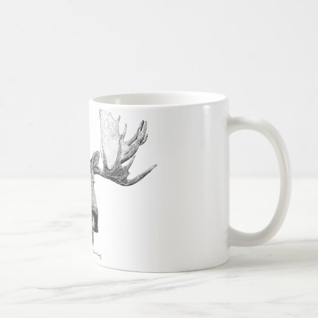 Moose Coffee Mug (Right)