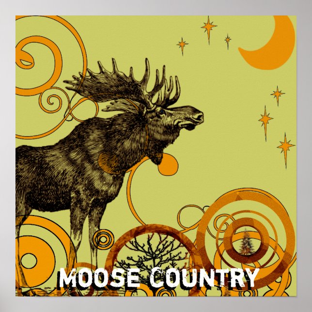 Moose Country Poster (Front)
