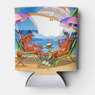Moose Cruise Can Cooler