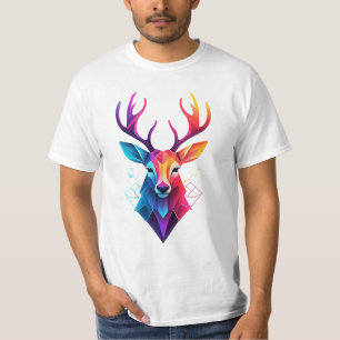 moose,deer,colourful art T-Shirt