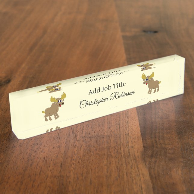 Moose Design Nameplate (Side)
