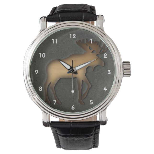 Moose Design Watch by Leslie Harlow 528 (Front)
