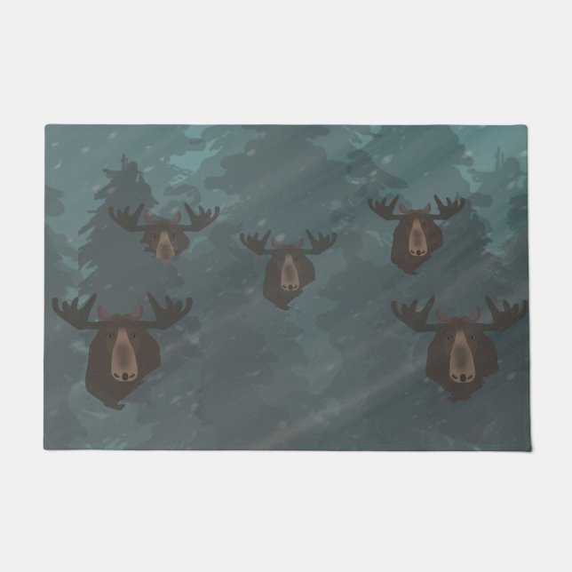 Moose Door Mat (Front)