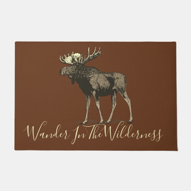 Moose Doormat (Front)