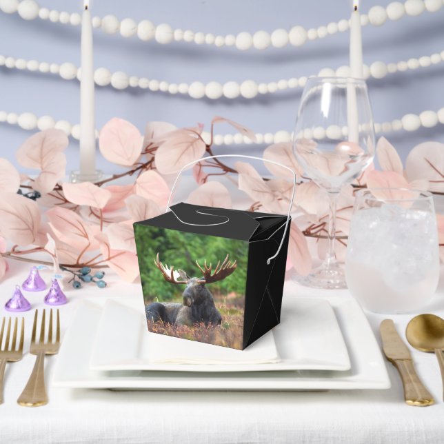 Moose Favor Box (Wedding)