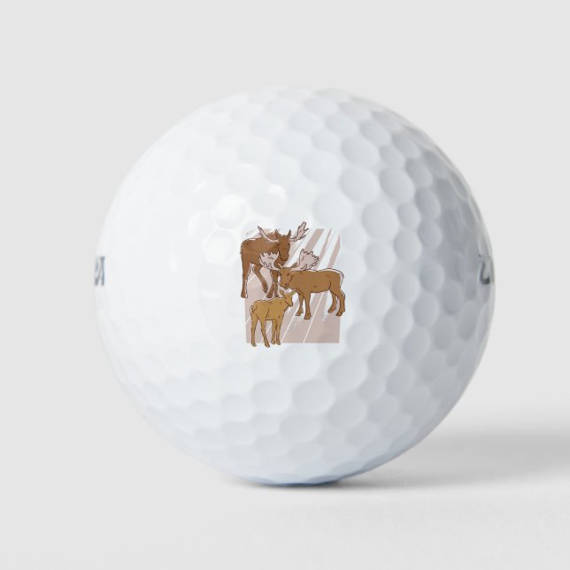 Moose Golf Balls (Front)
