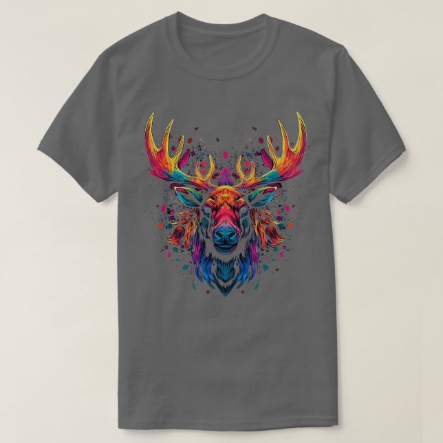 Moose Halloween T-Shirt (Design Front)