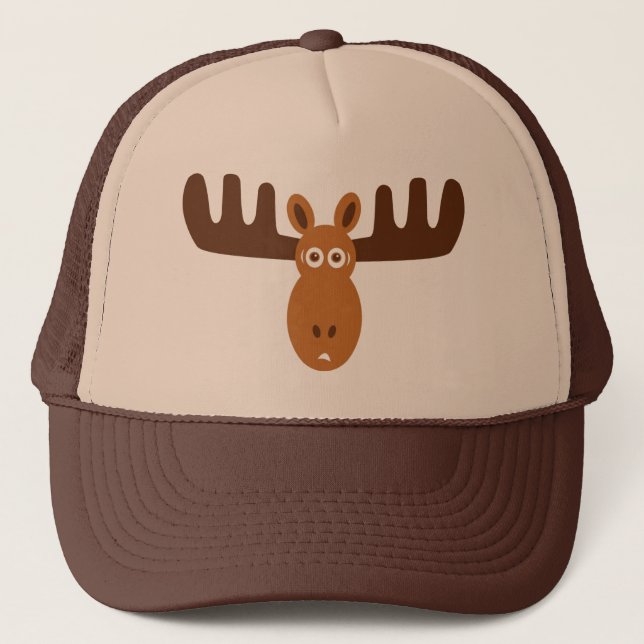 Moose Head_cap Trucker Hat (Front)