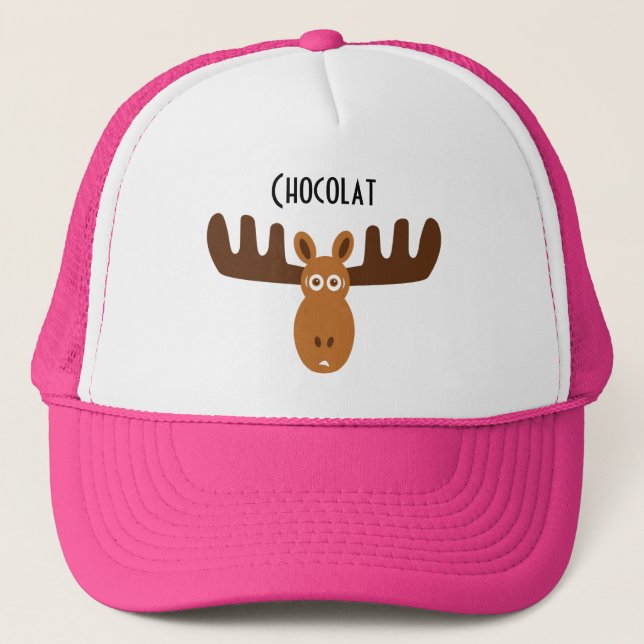 Moose Head_Chocolat Moose Trucker Hat (Front)