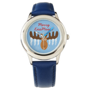 Moose Head_Icicle Antlers_Merry KissMoose Watch