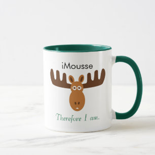 Moose Head_iMousse Therefore I am Mug