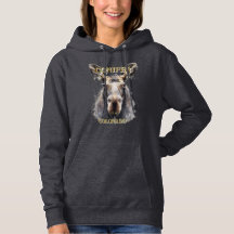 Moose Head Moose Country Conifer CO T-Shirt Hoodie