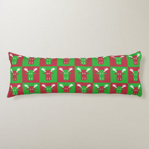 Moose Head Pop Art body coussin