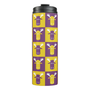 Moose Head Pop Art tumbler