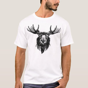 Moose head T-Shirt