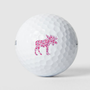 Moose-Hearts Golf Balls