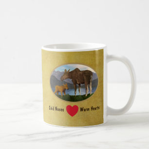 Moose in the Meadow Coffee Mug