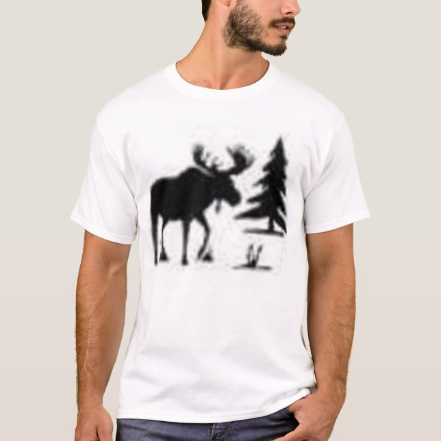 MOOSE IN THE WILD T-Shirt (Front)