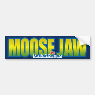 Moose Jaw Bumper Bumper Sticker