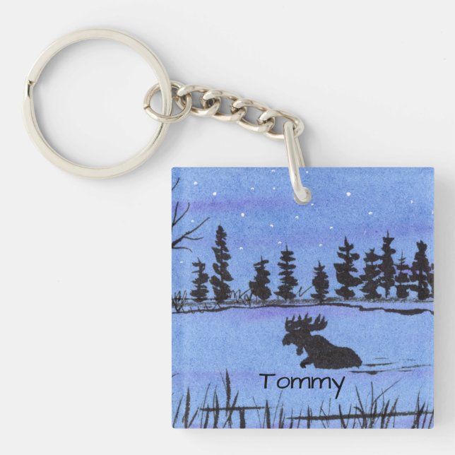 Moose Keychain (Front)