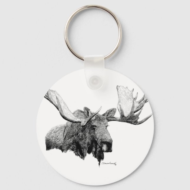 Moose Keychain (Front)