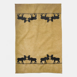 Moose Kitchen Hand Towel