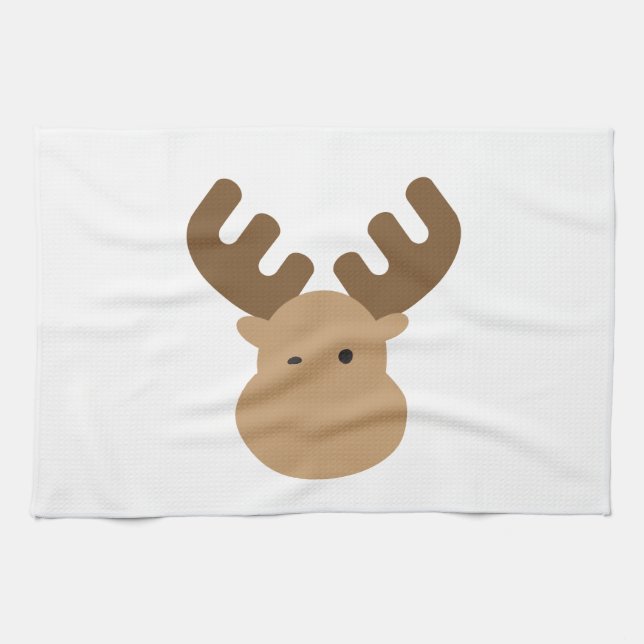 Moose Kitchen Towel (Horizontal)