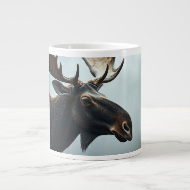 Moose Large Coffee Mug (Front)
