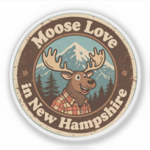 Moose Love_ New Hampshire Woodland Artwork