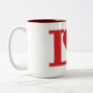 Moose Love Two-Tone Coffee Mug