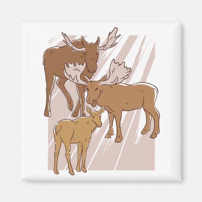 Moose Magnet (Front)