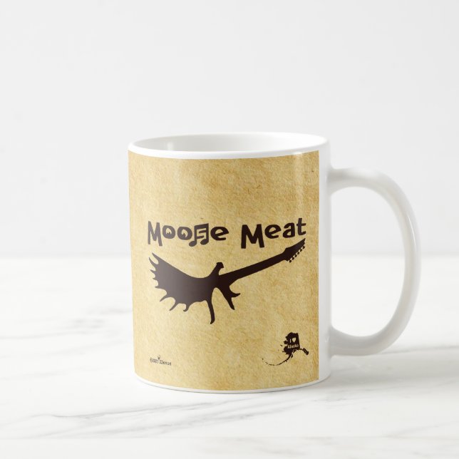 Moose Meat Rock Band Coffee Mug (Right)